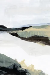 Roligt, abstrakt landskab