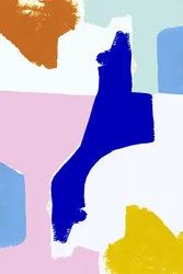 Farverigt, moderne og abstrakt