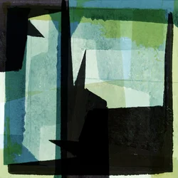 Abstrakt design i lag