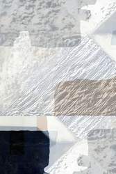 Moderne geometrisk collage