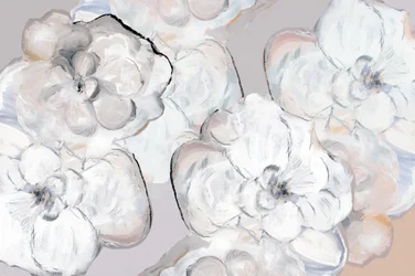Bløde, hvide blomster