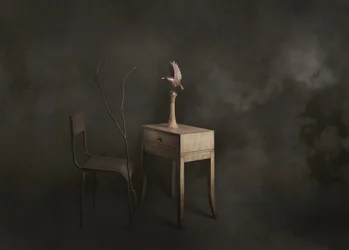 Stille fuglescene