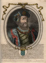 Portræt af Louis IV d