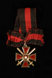 Bånd og mærke af Saint Vladimirs orden, fjerde klasse, 1800-tallet