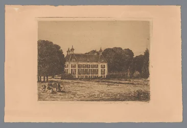 Udsigt fra en eng ved Waterland Estate