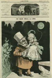 En god far, Adolphe Thiers (1797-1877), fransk historiker og statsmand. Cover i "" L