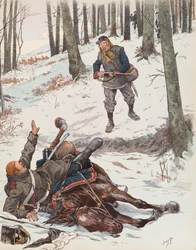 Jacques Marie Gaston Onfroy de Bréville, kaldet JOB (1858-1931) - Mobloten (soldat i den mobile nationalgarde under krigen i 1870), privateje