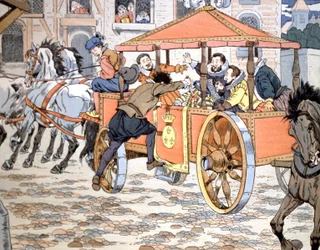 Mordet på Henrik IV, ca. 1900