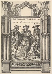 De tre jødiske helte, fra helte og heltinder, 1516.